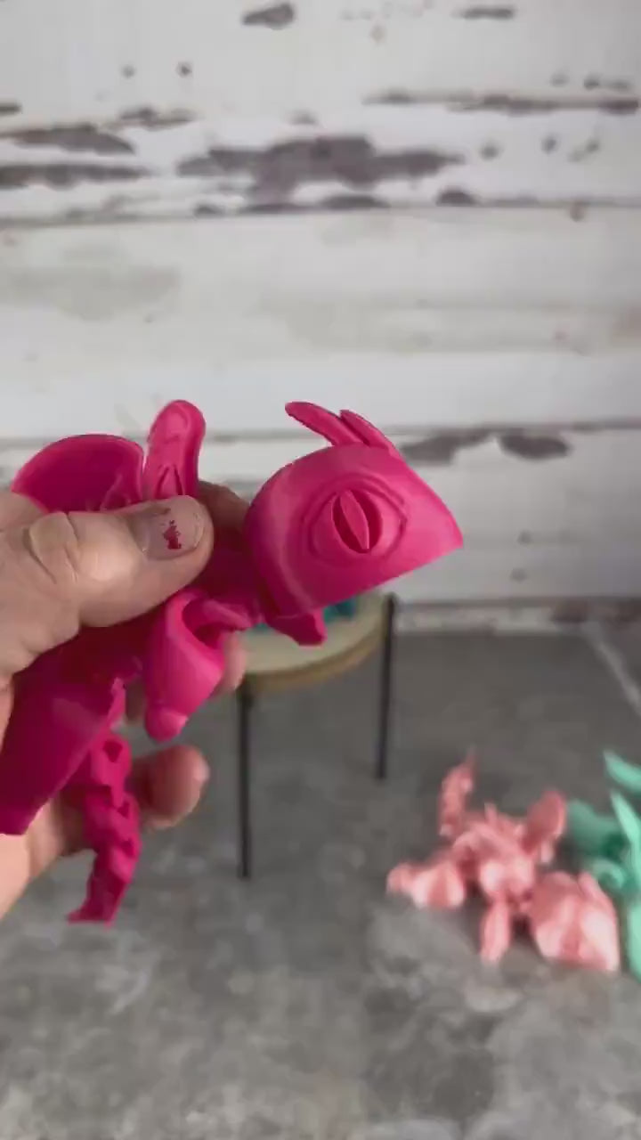 3D Printed Dragons, Fidget Toys