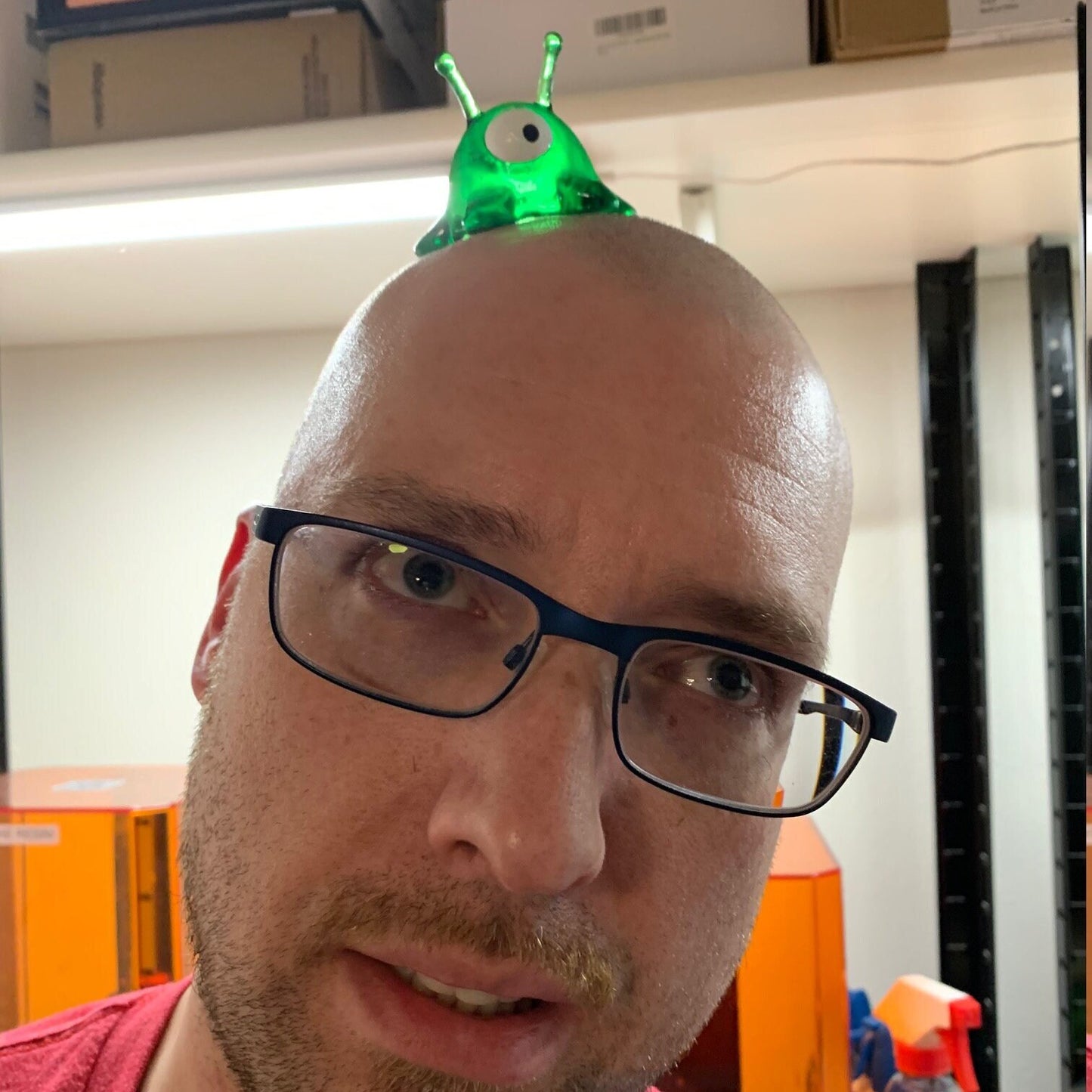 This little brain slug sits on top of someone&#39;s head. It is great for cosplay and an easy Halloween costume.