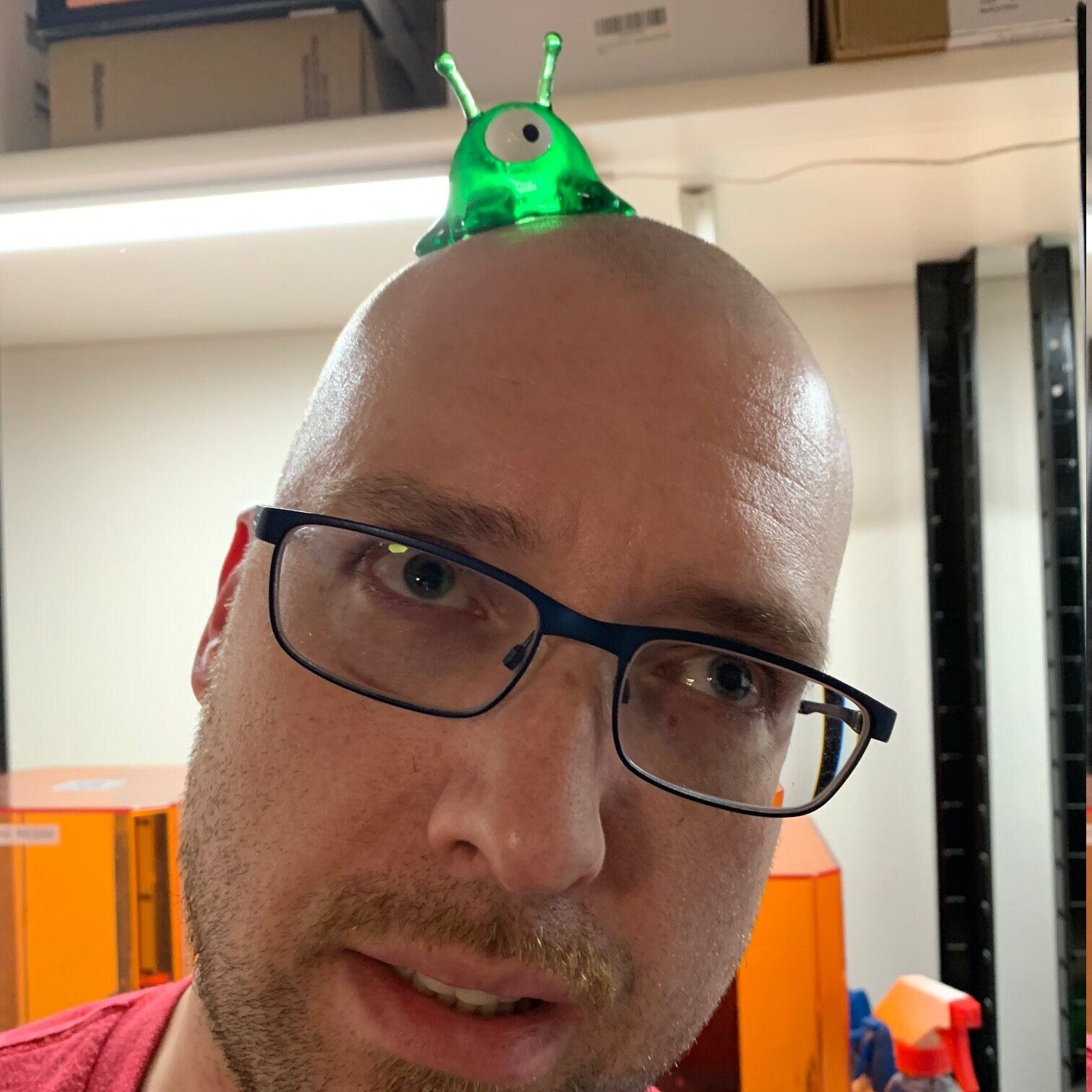 This little brain slug sits on top of someone&#39;s head. It is great for cosplay and an easy Halloween costume.