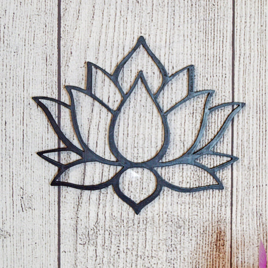 Lotus Flower Wall Art, Yoga Studio Wall Art, Minimalist Line Art Wall Art, Feminine Wall Decor, Easy to Hang Wall Decor, 3D Wall Art Modern