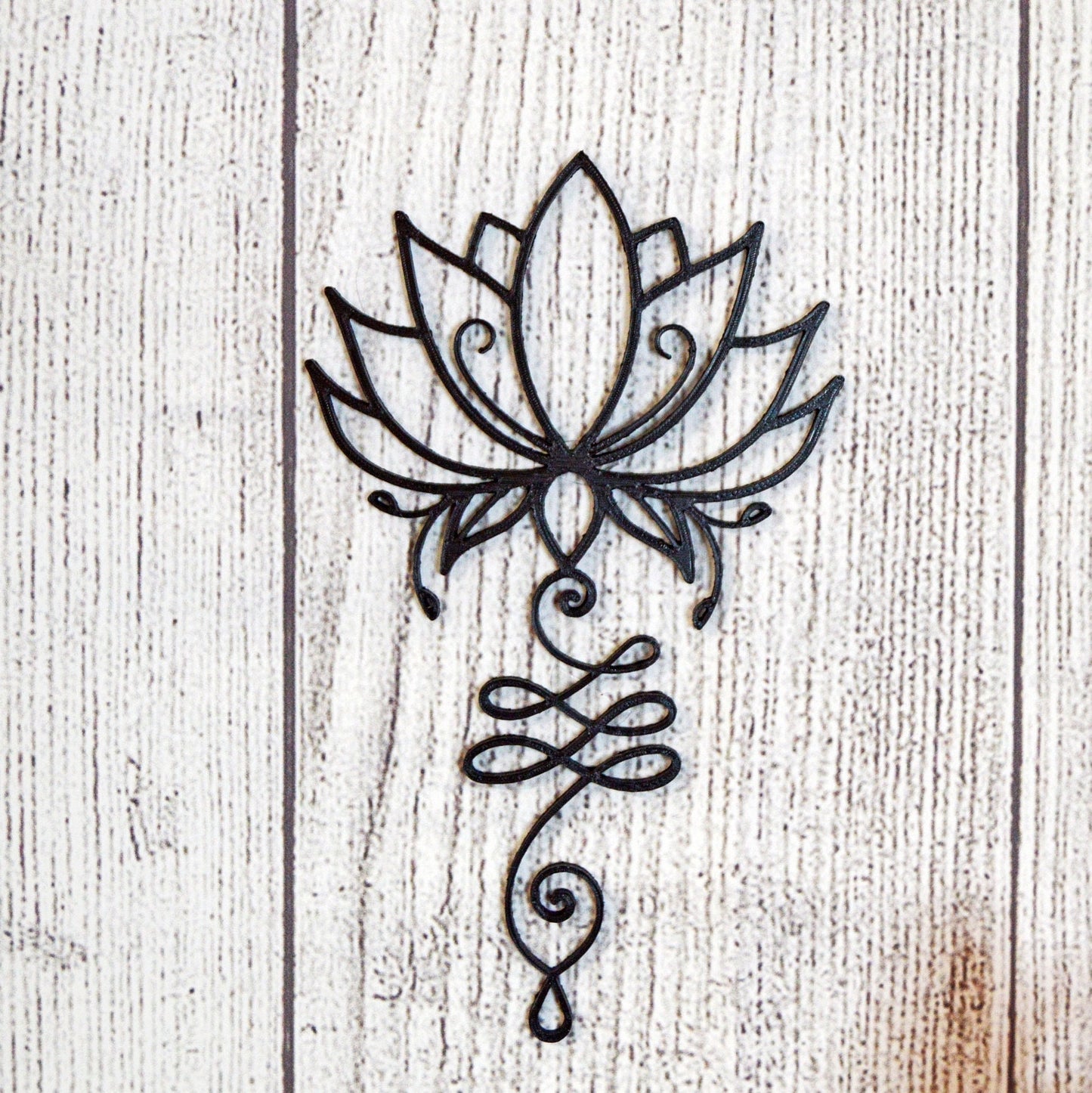 Unalome Lotus Wall Art, Spiritual Wall Art, Spiritual Room Decor Aesthetic Minimalist, Zen Bedroom Decor for Women, Boho Above Bed Decor