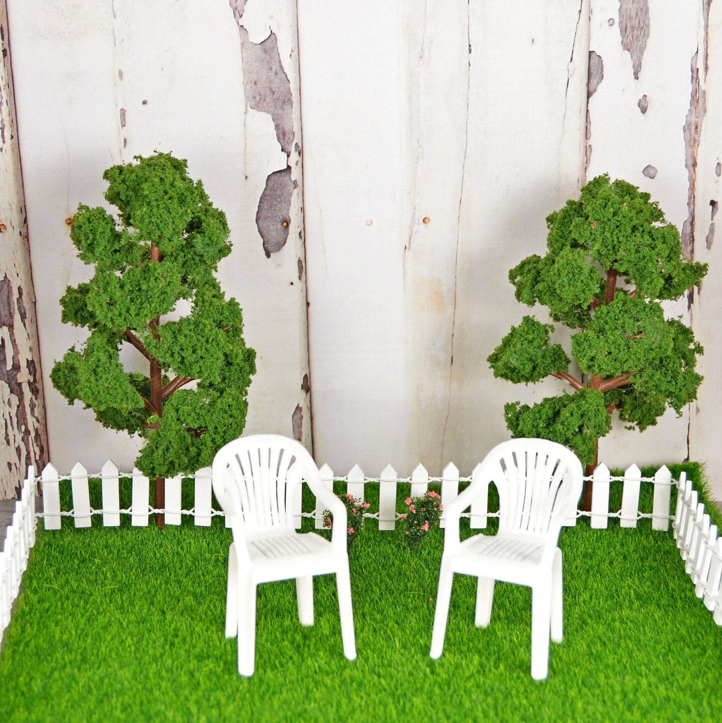 1 12 Scale Dollhouse Outdoor Furniture, Miniature Lawn Chair for Dollhouse, Mini Lawn Chair Replica, Summer Decorations for Mantle