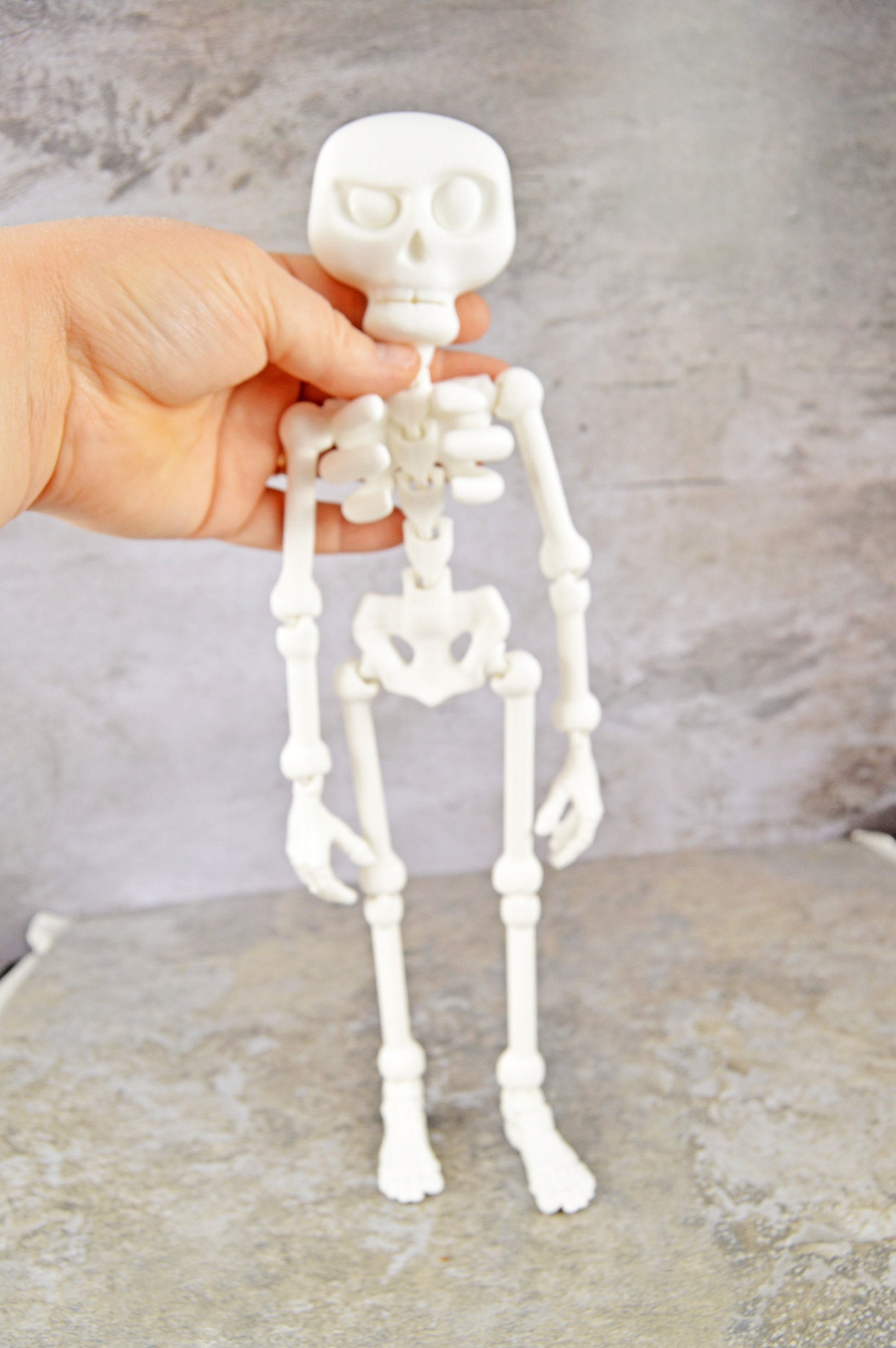 Flexi Skeleton, Articulated Skeleton, Halloween Party Favors, Skeleton Figure, Skeleton Gift, Skeleton Love, Skeleton Miniatures