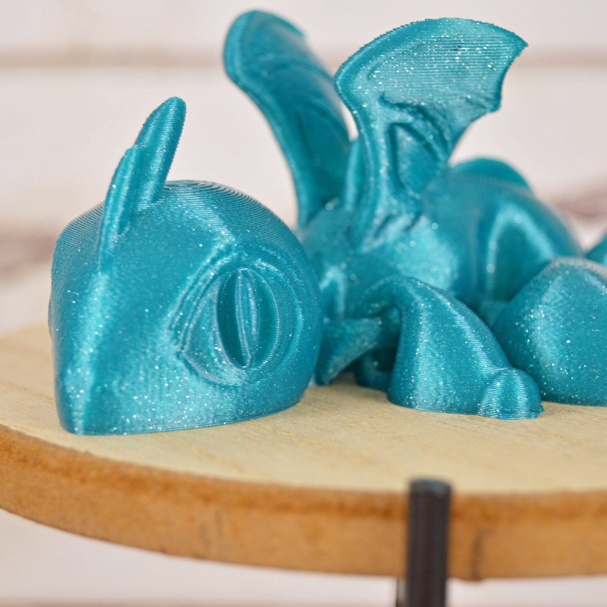 3D Printed Articulating Rose Dragon From Tik Tok Fidget Toy 3d