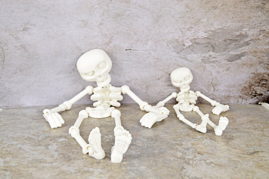 Flexi Skeleton, Articulated Skeleton, Halloween Party Favors, Skeleton Figure, Skeleton Gift, Skeleton Love, Skeleton Miniatures